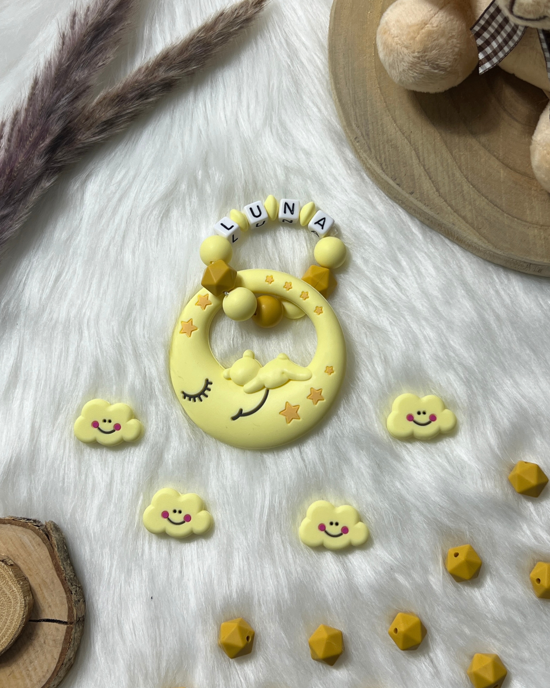 Baby Schnullerketten mit Namen