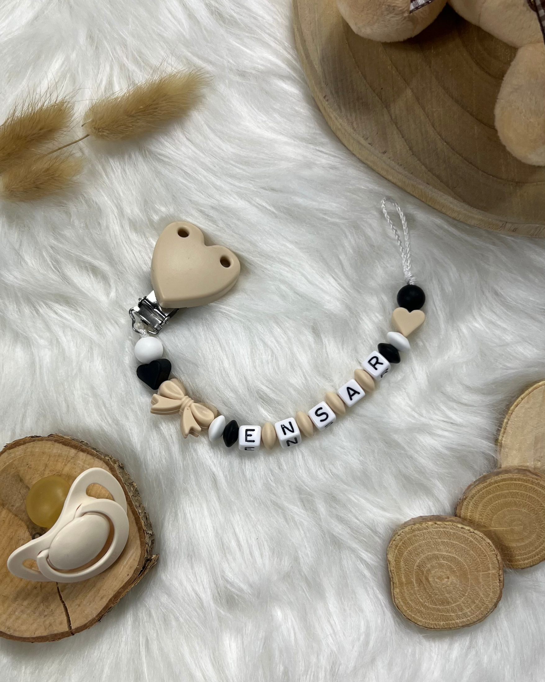schnullerkette mit namen